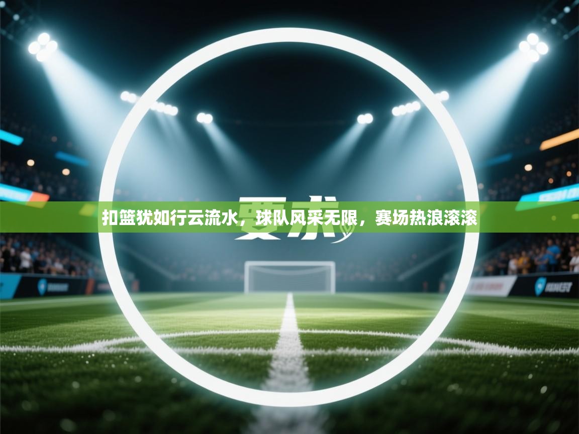 扣篮犹如行云流水，球队风采无限，赛场热浪滚滚  第1张