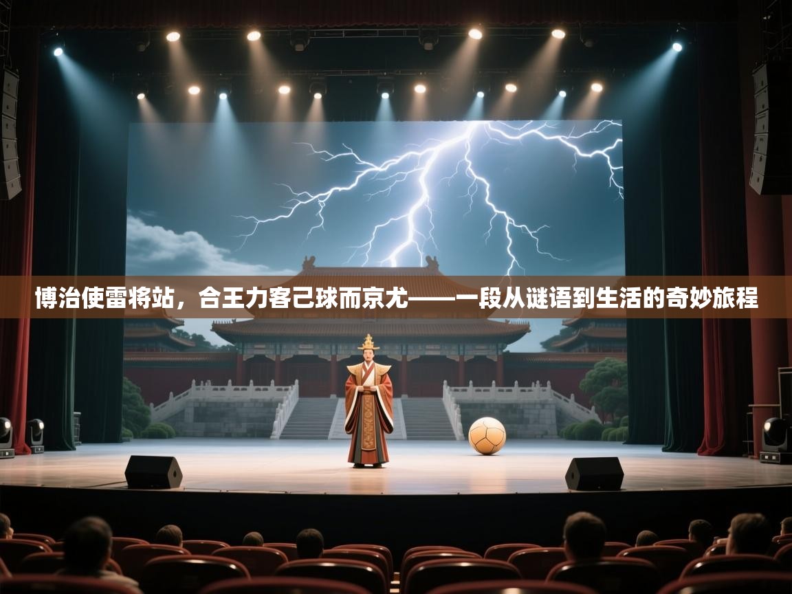 博治使雷将站，合王力客己球而京尤——一段从谜语到生活的奇妙旅程  第1张