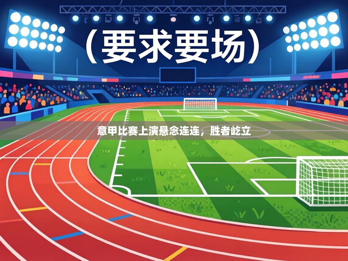 意甲比赛上演悬念连连,胜者屹立 第2张